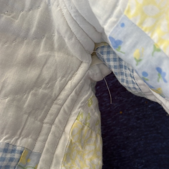 Handmade vintage quilt jacket - Picture 7 of 10